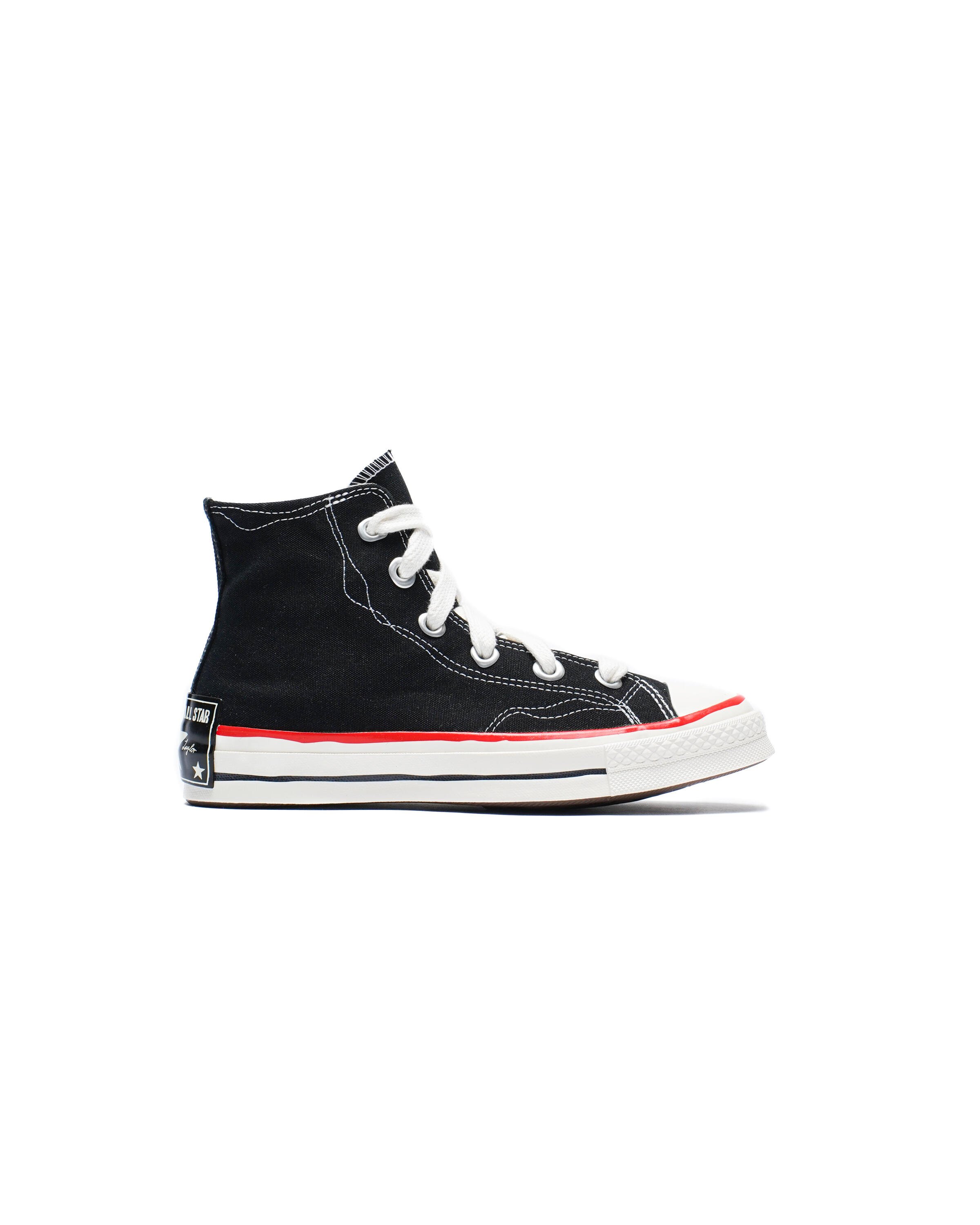 White red shops and black converse